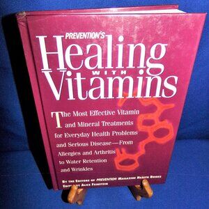 Prevention's Healing With Vitamins & Minerals - Large Hardcover Book